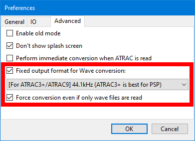 Enable the "Fixed output format for Wave conversion" setting and select the 44.1kHz from the list. Also enable the "Force conversion even if only wave files are read" setting.